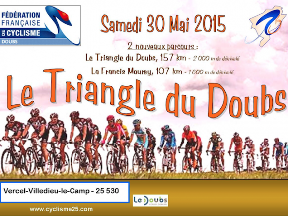 Cyclo Le Triangle du Doubs 2015